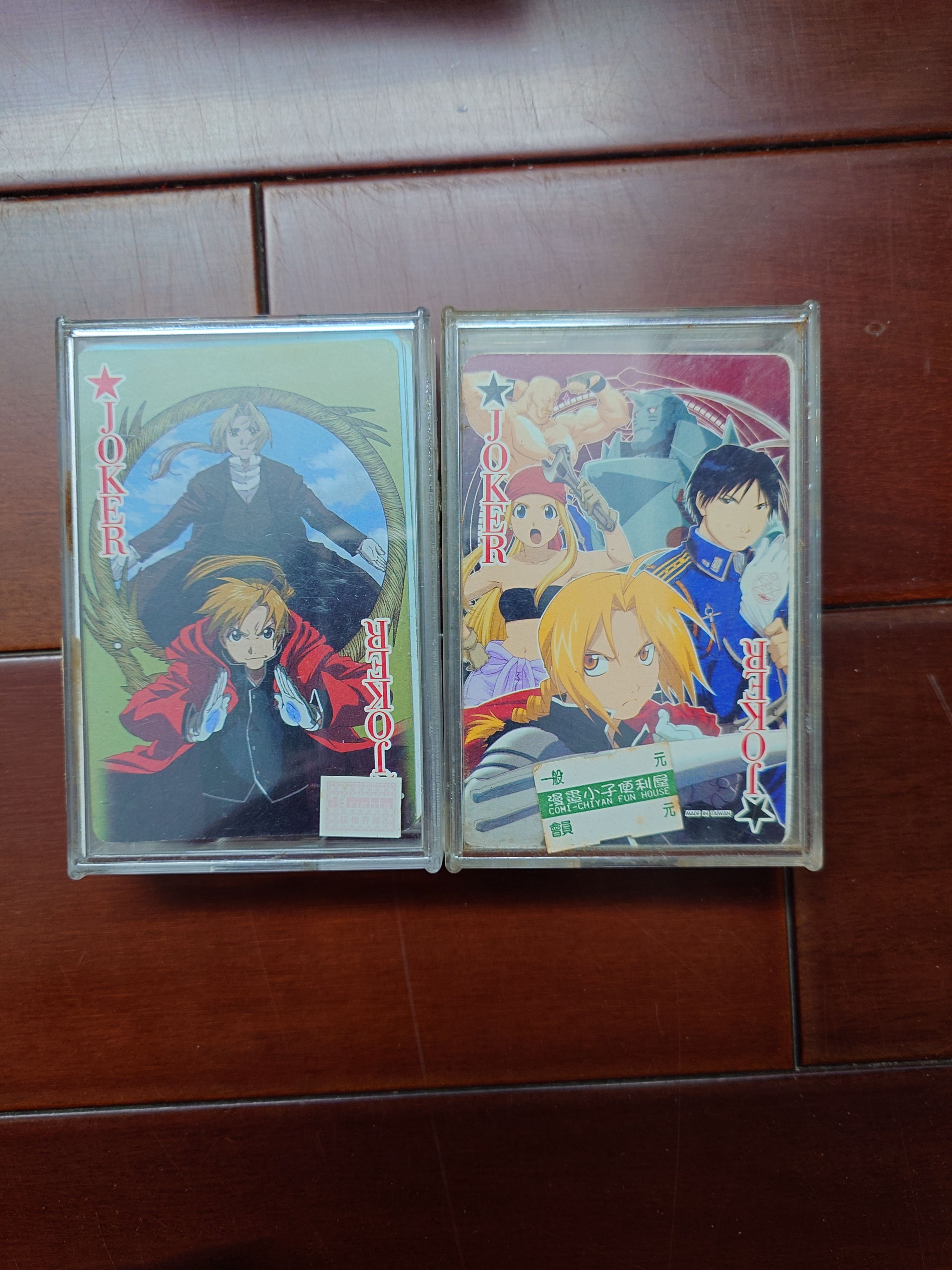 各式動漫撲克牌 涼宮、K-ON、鋼鍊、家教、極上生徒會、夏娜