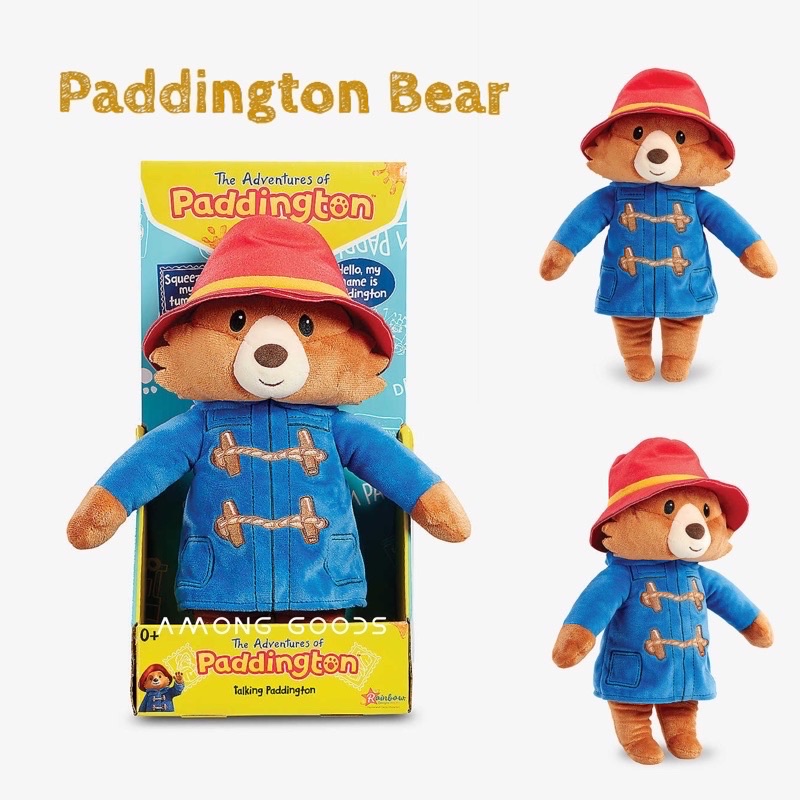 🔥現貨🔥AG選物➰🇬🇧英國代購 帕丁頓熊 毛絨玩具 Paddington Bear soft toy