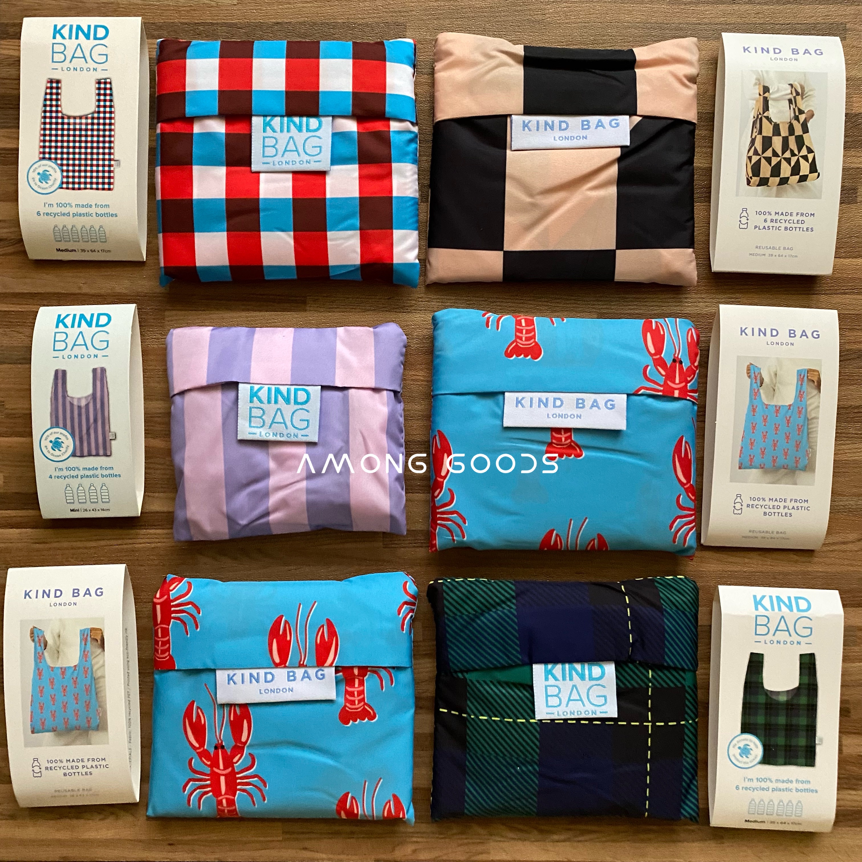 🌺AG選物➰🇬🇧英國代購  Kind Bag London 環保收納購物袋 reusable bag