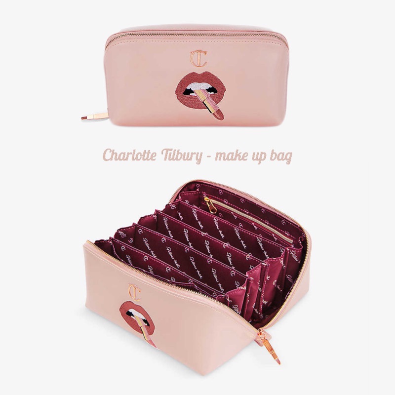 🌺AG選物➰英國代購 Charlotte Tilbury 夏洛特 Pillow Talk 化妝包 彩妝 收納包