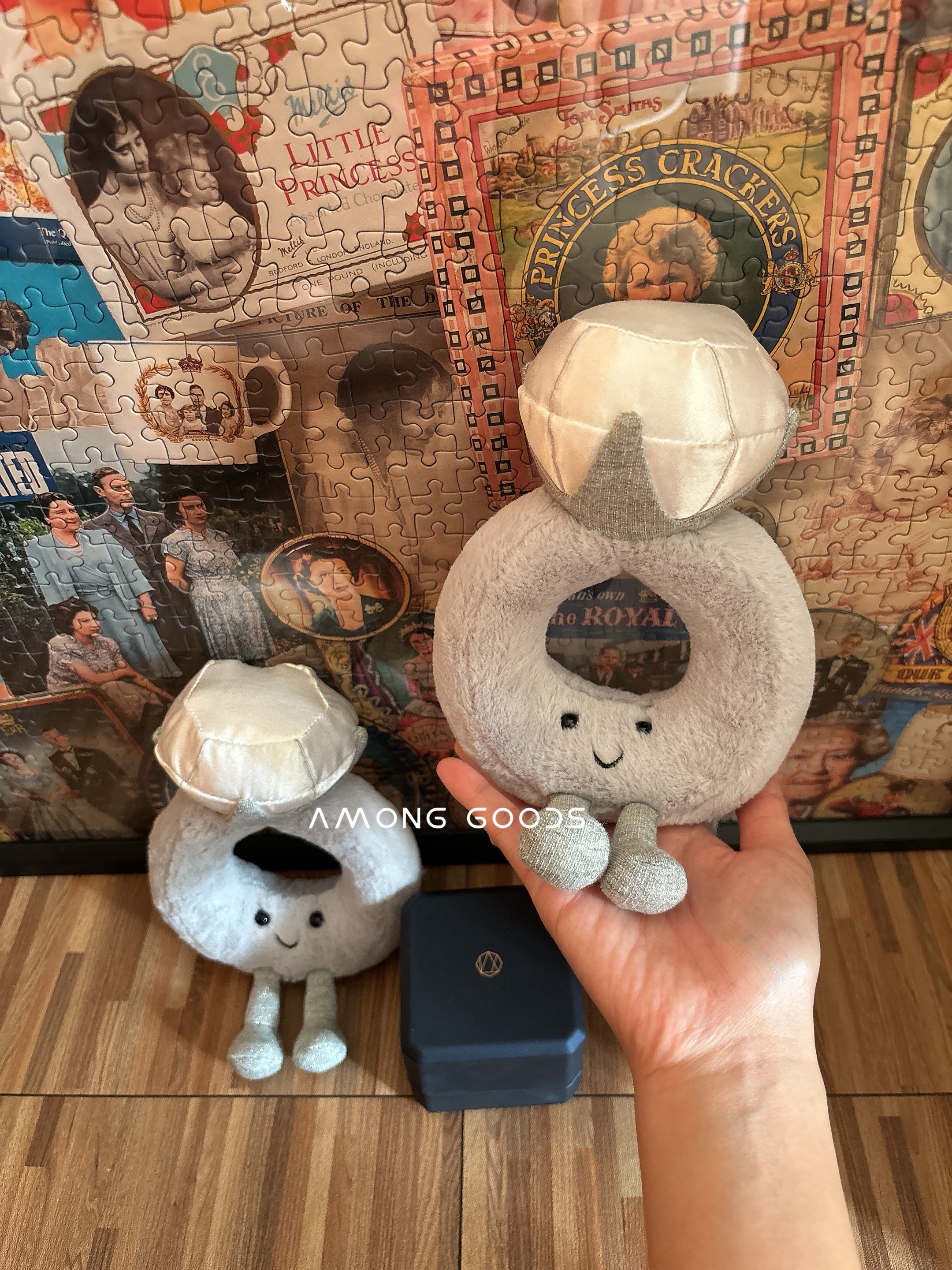 🔥現貨💍AG選物 ➰英國代購 JELLYCAT 正品 新款 婚禮蛋糕 鑽石戒指 愛心 婚禮系列 求婚戒指 玩偶 婚禮