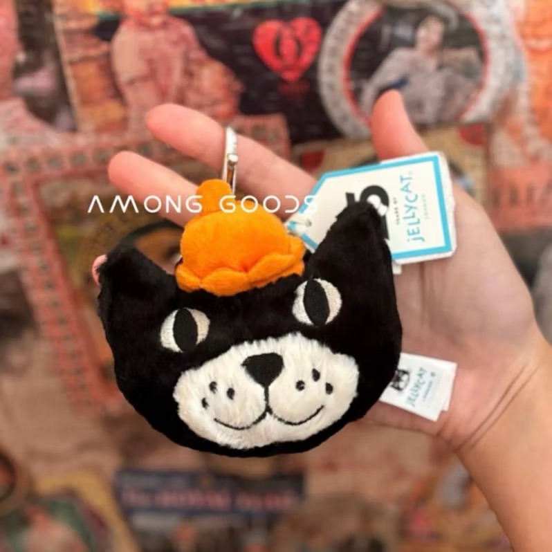 🔥限量 現貨🔥AG選物 ➰英國代購 JELLYCAT 正品 25週年 限量 果凍貓 包包 抱枕 吊飾