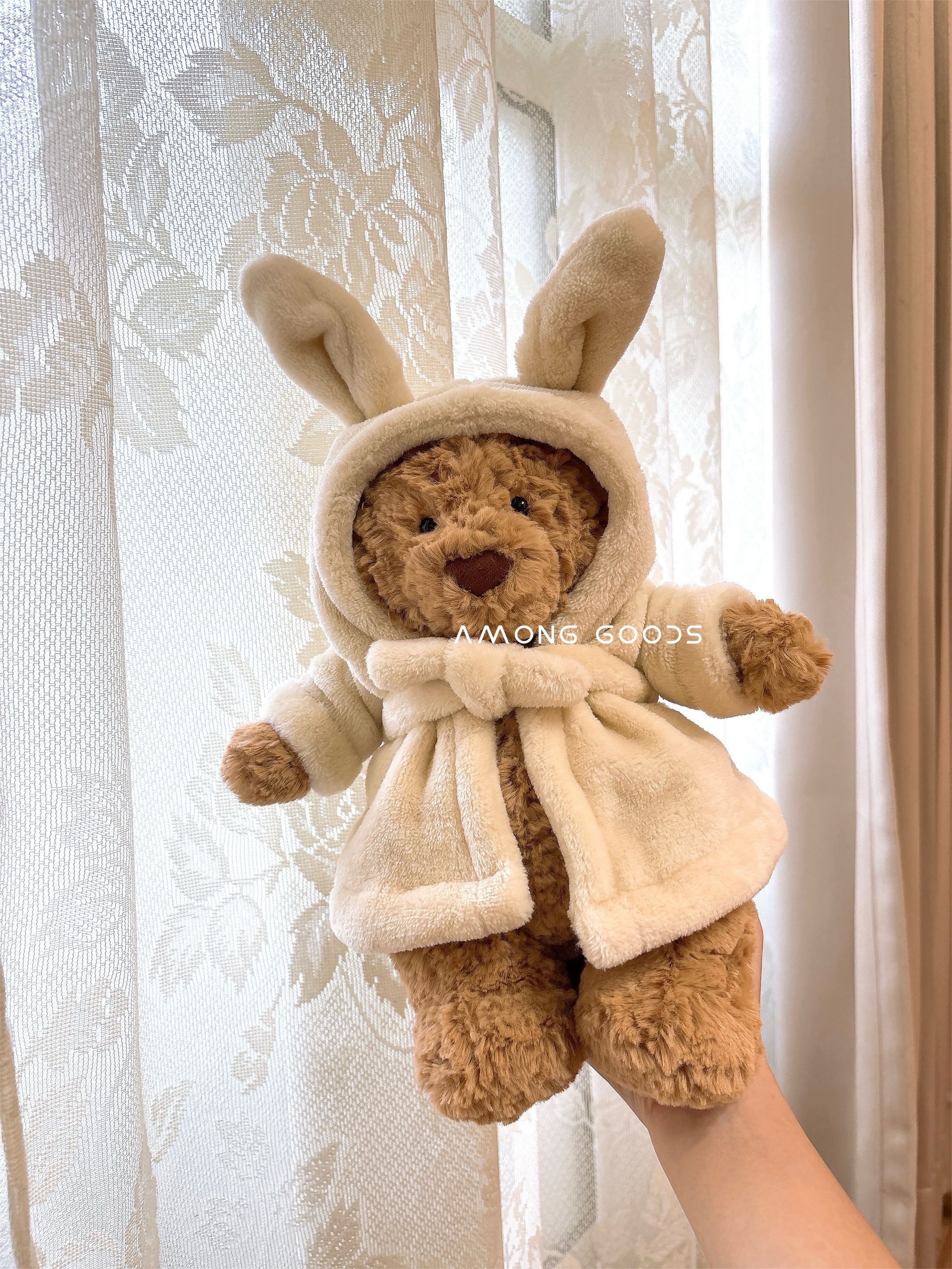 🔥現貨🔥AG選物 ➰ JELLYCAT 巴賽羅熊 Bartholomew Bathrobe Bear 睡衣熊 安撫玩