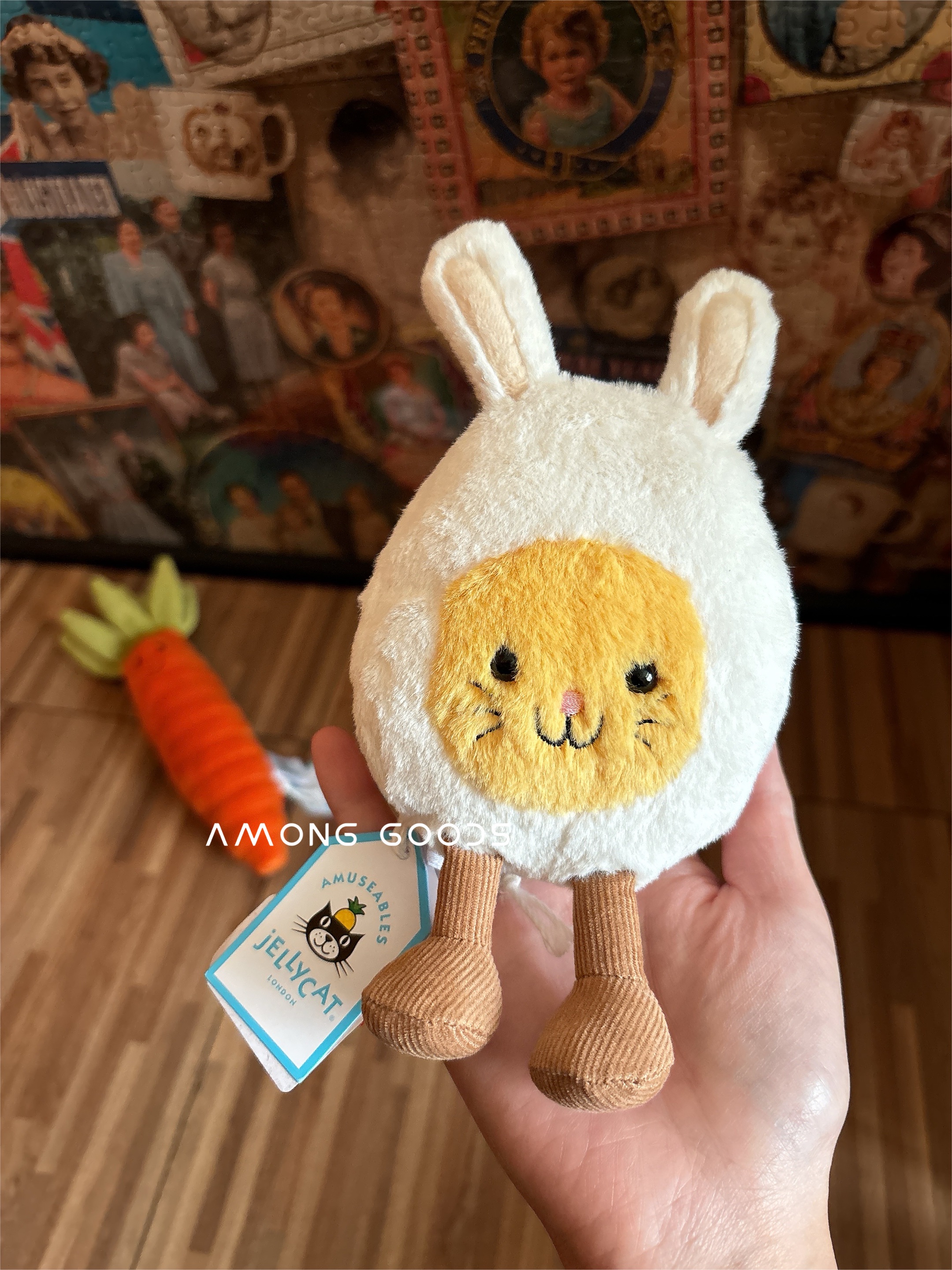 🔥現貨🔥AG選物➰英國代購 Jellycat  邦尼兔蛋蛋 復活節 限量 Bunny Egg Soft Toy 14