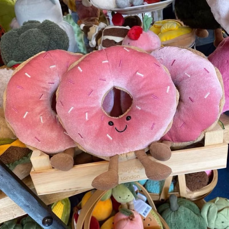 🔥現貨🔥AG選物➰英國代購 JELLYCAT 正品 趣味 甜甜圈 甜點玩偶 療癒 Amuseable Doughnu