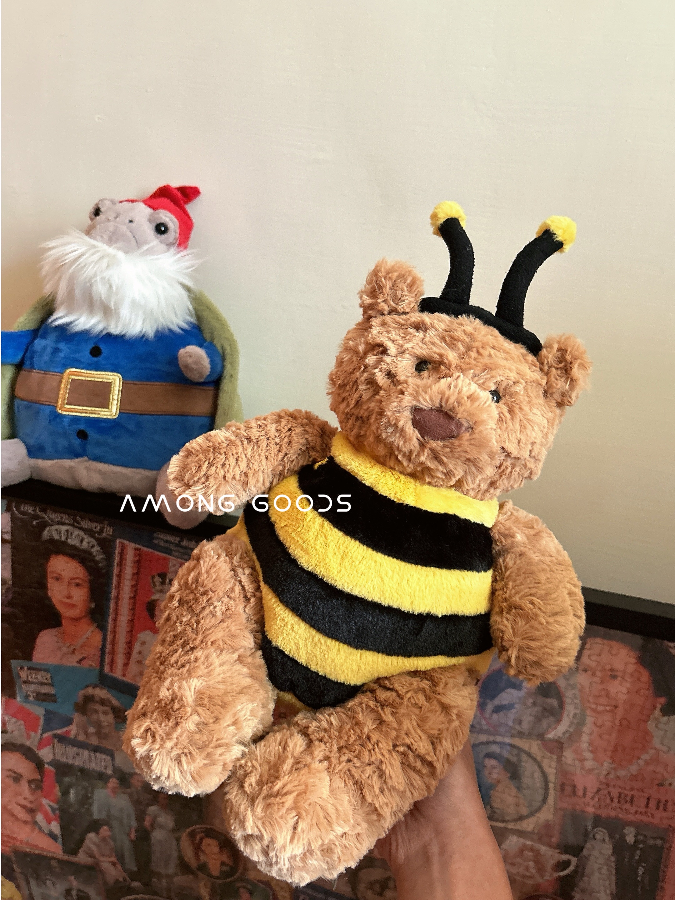 🔥現貨🔥英國代購 Jellycat  正品 新款 蜜蜂裝 巴塞羅熊 Bartholomew Bear Bumbleb