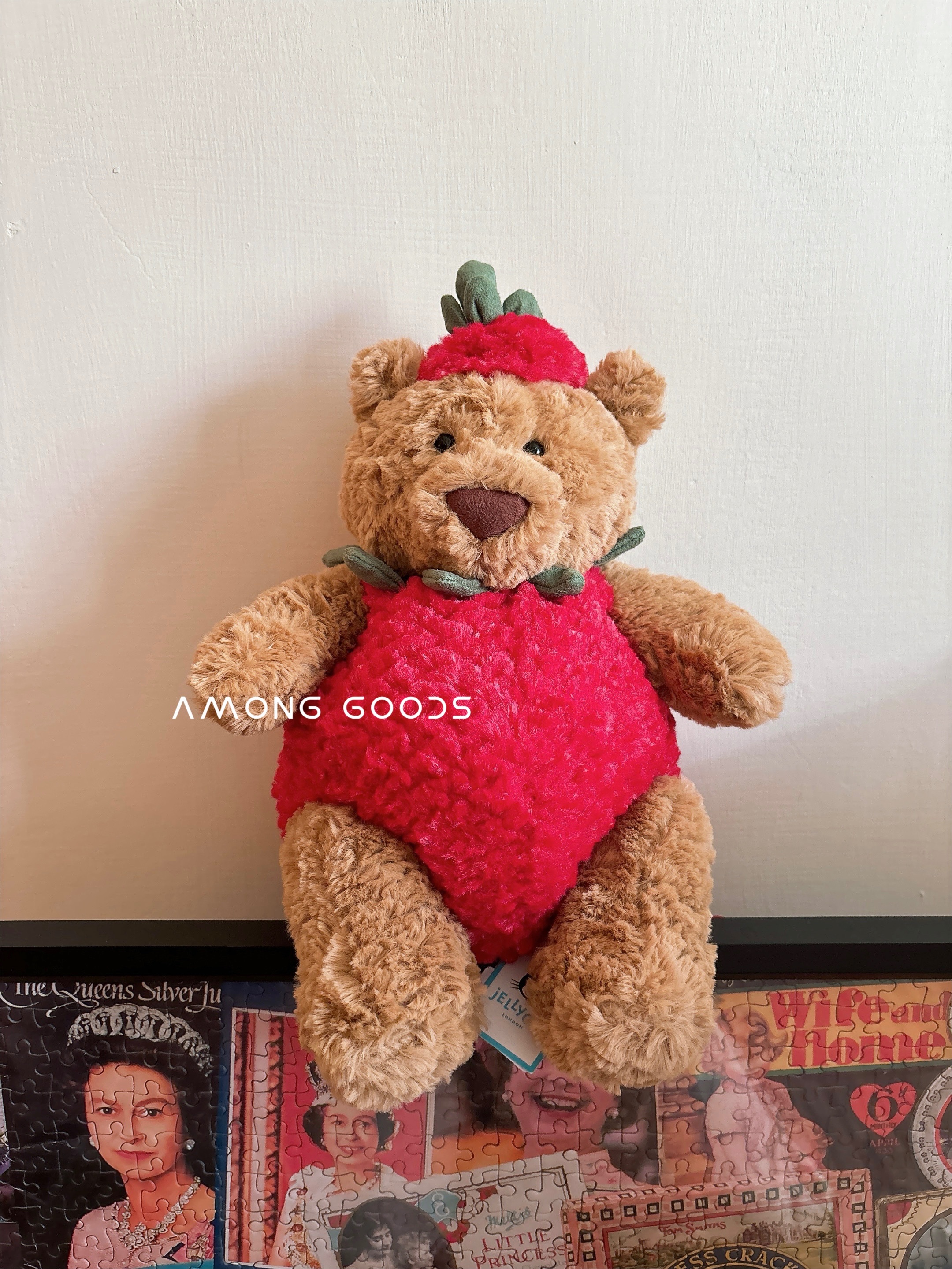 🔥最後現貨🔥AG選物 ➰英國代購 JELLYCAT 2024新品 巴賽羅熊 草莓熊