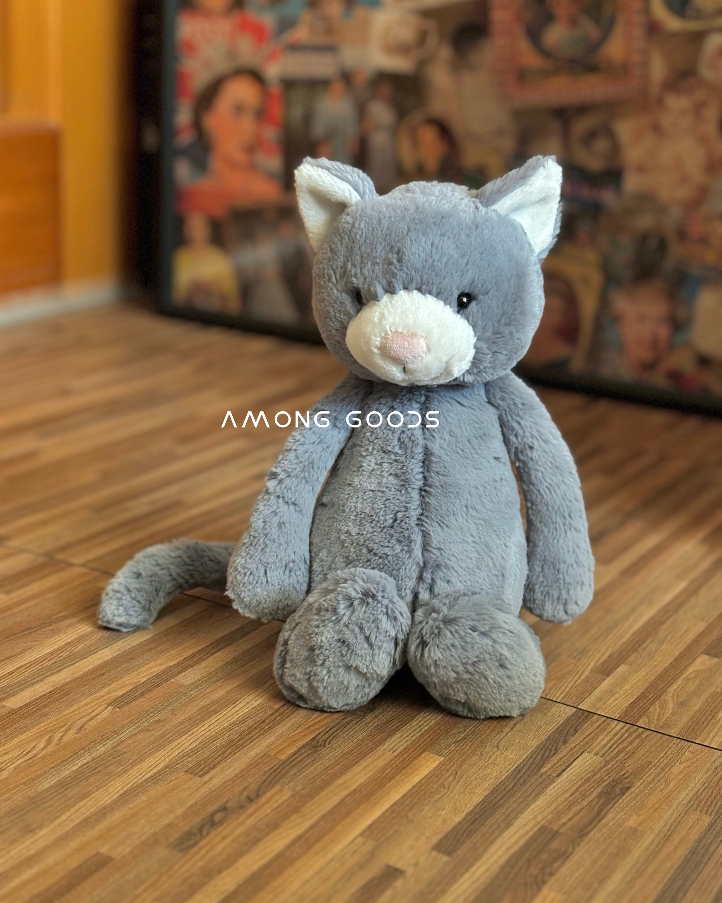 🔥現貨🔥 Jellycat  正品 害羞貓咪玩偶 Bashful Kitten Original Soft Toy
