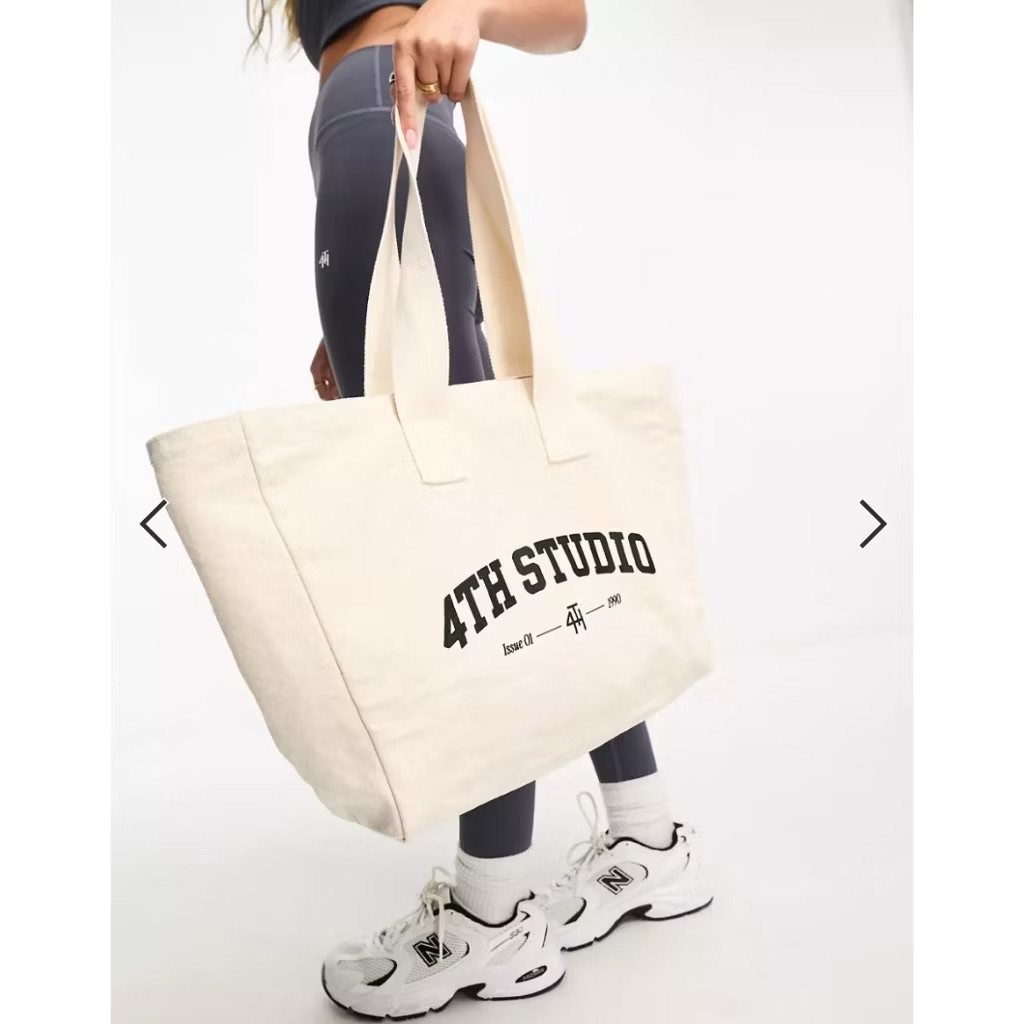 🔥現貨🔥AG選物 ➰英國代購 4th ＆ Reckless 品牌帆布手提包 Tily lounge tote bag