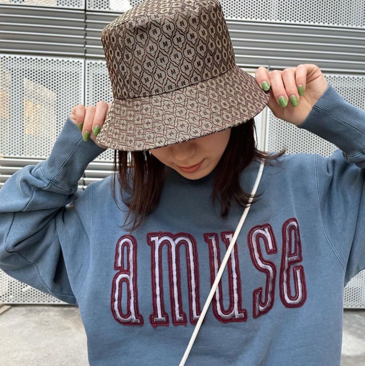 （折扣）Moussy 老花系列 定番百搭漁夫帽