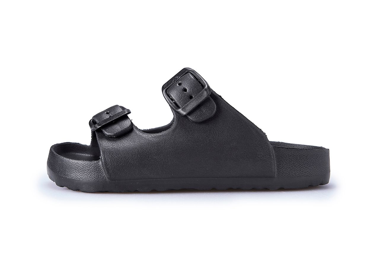 【富發牌】超輕量EVA防水拖鞋-黑、白、粉-孩童拖鞋、小孩涼鞋