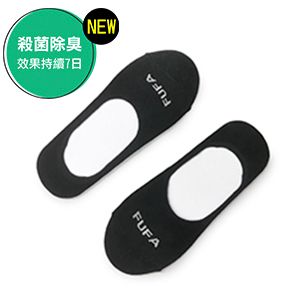 【富發牌】7日不臭船型襪 除臭襪 防臭襪 黑色短襪 踝襪 船襪 隱形襪