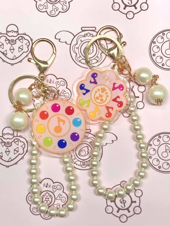 轉換器仿珍珠合金吊飾