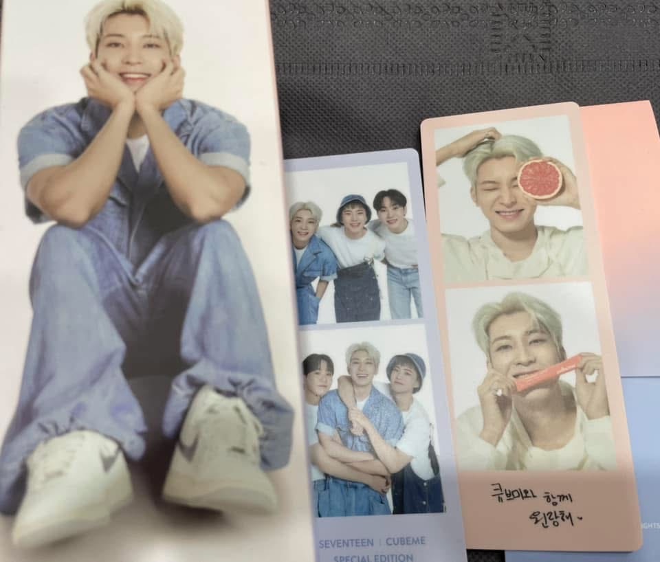 圓佑代言盒子+小卡