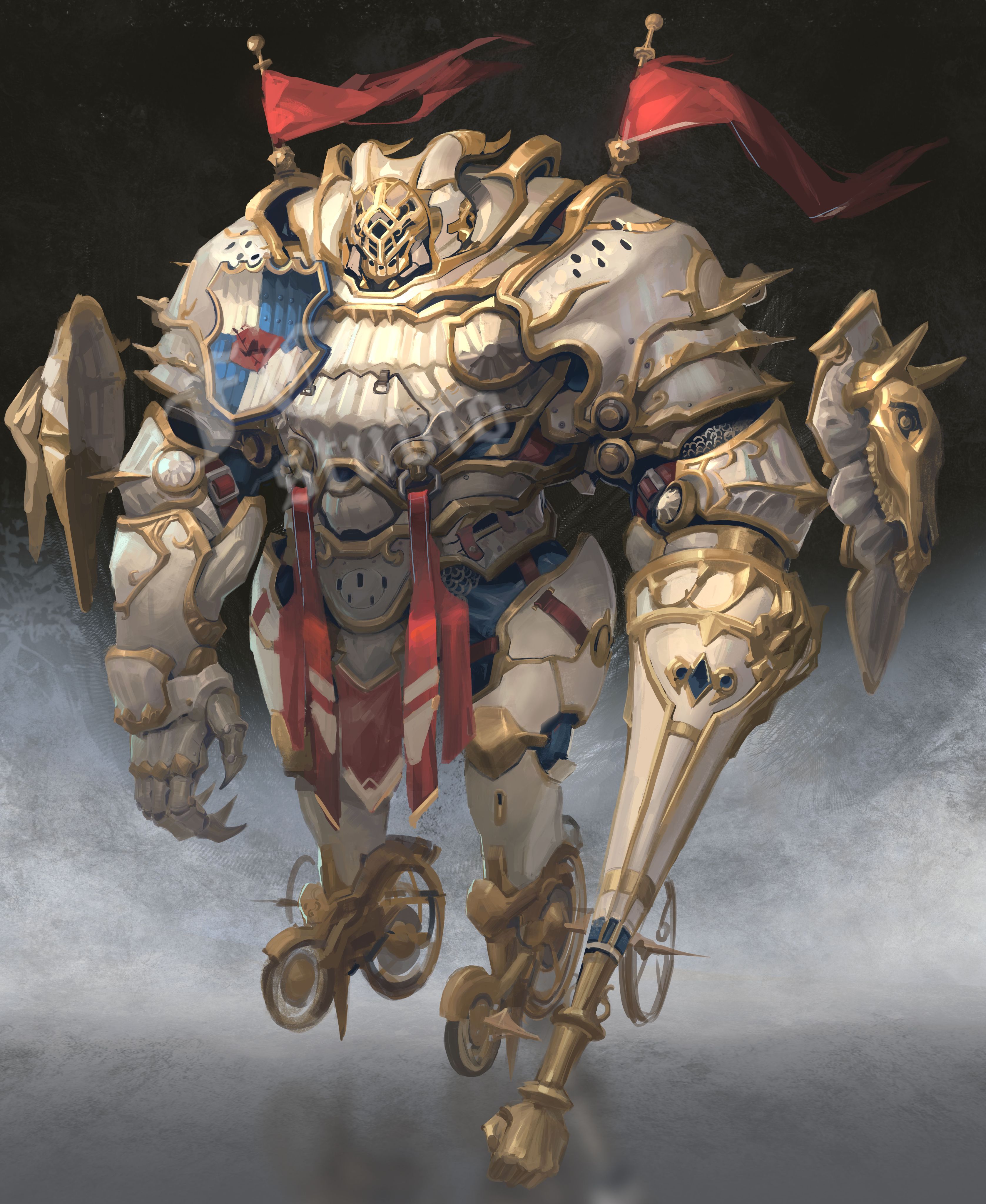 FC studio 白騎士 微縮模型
