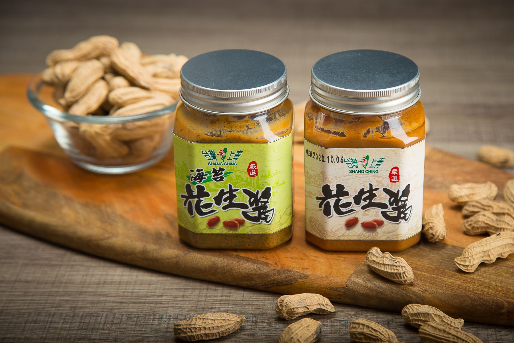 台灣上青-花生醬360g