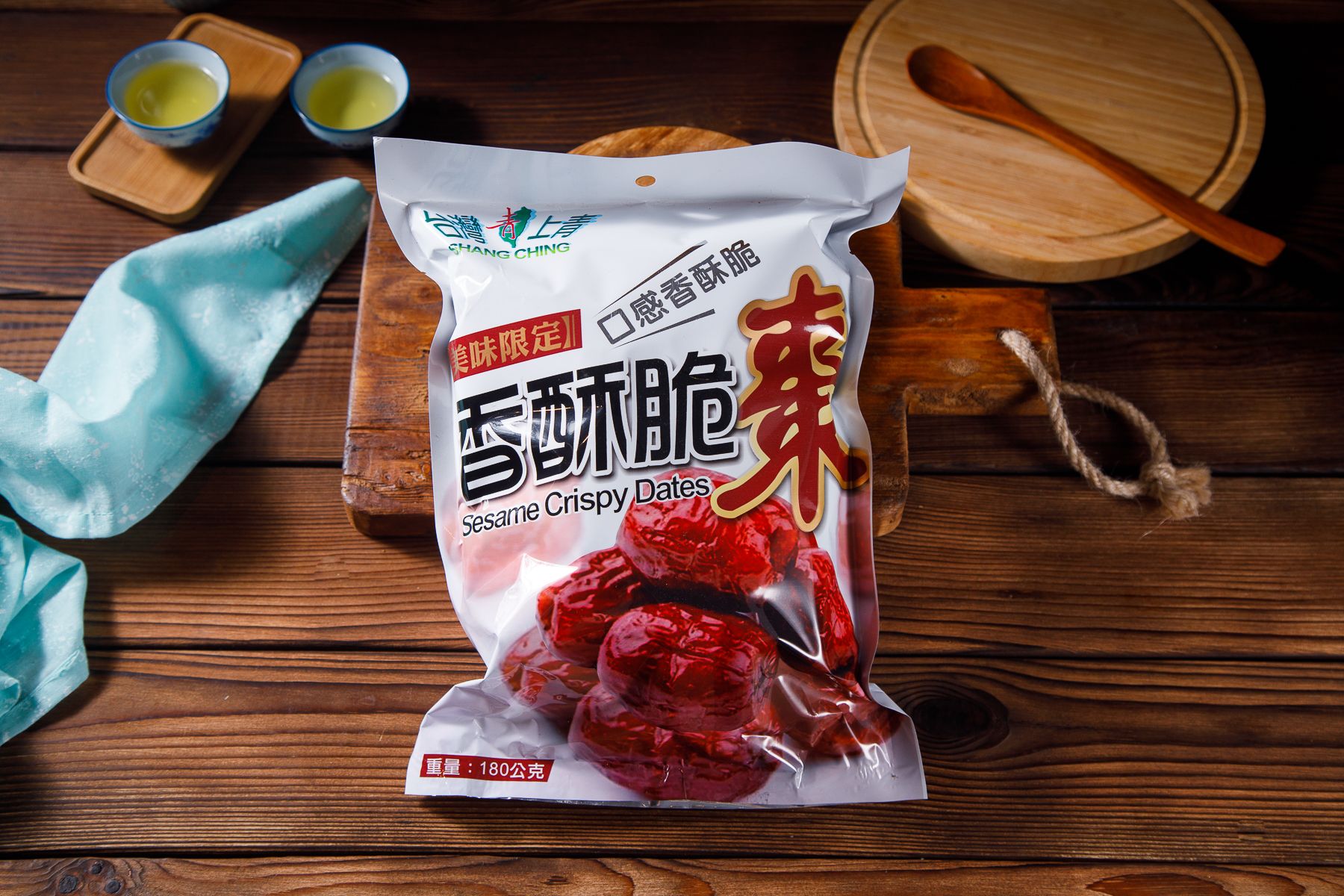 台灣上青-香酥脆棗180g