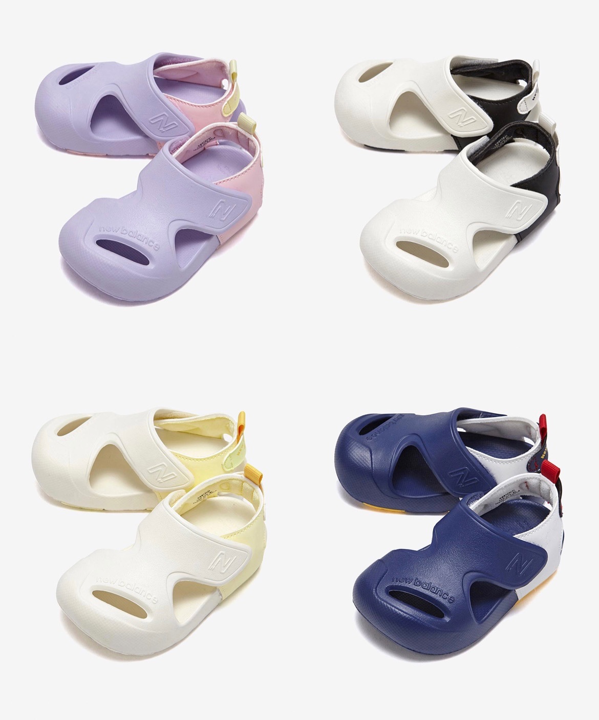 New balance 兒童雙色涼鞋 2024 新色