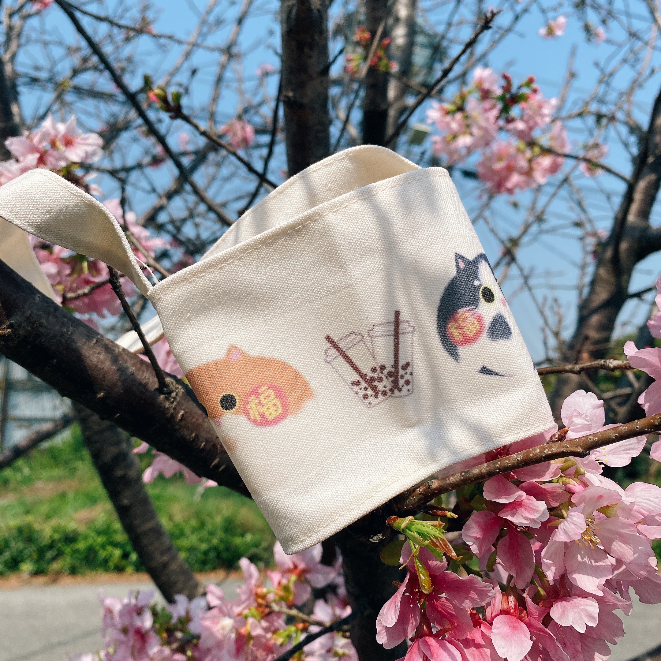 福氣貓貓杯套