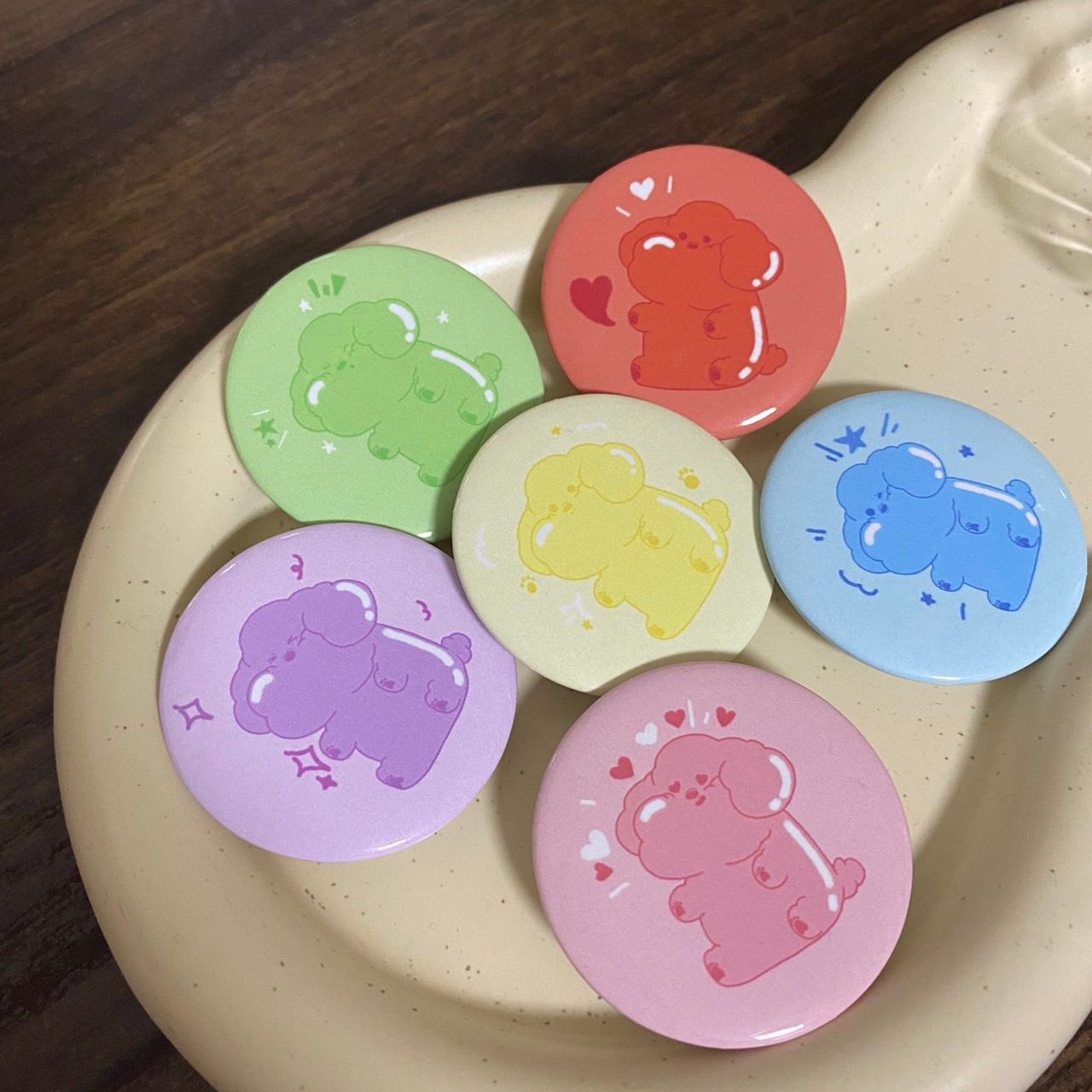六色軟糖黑寶