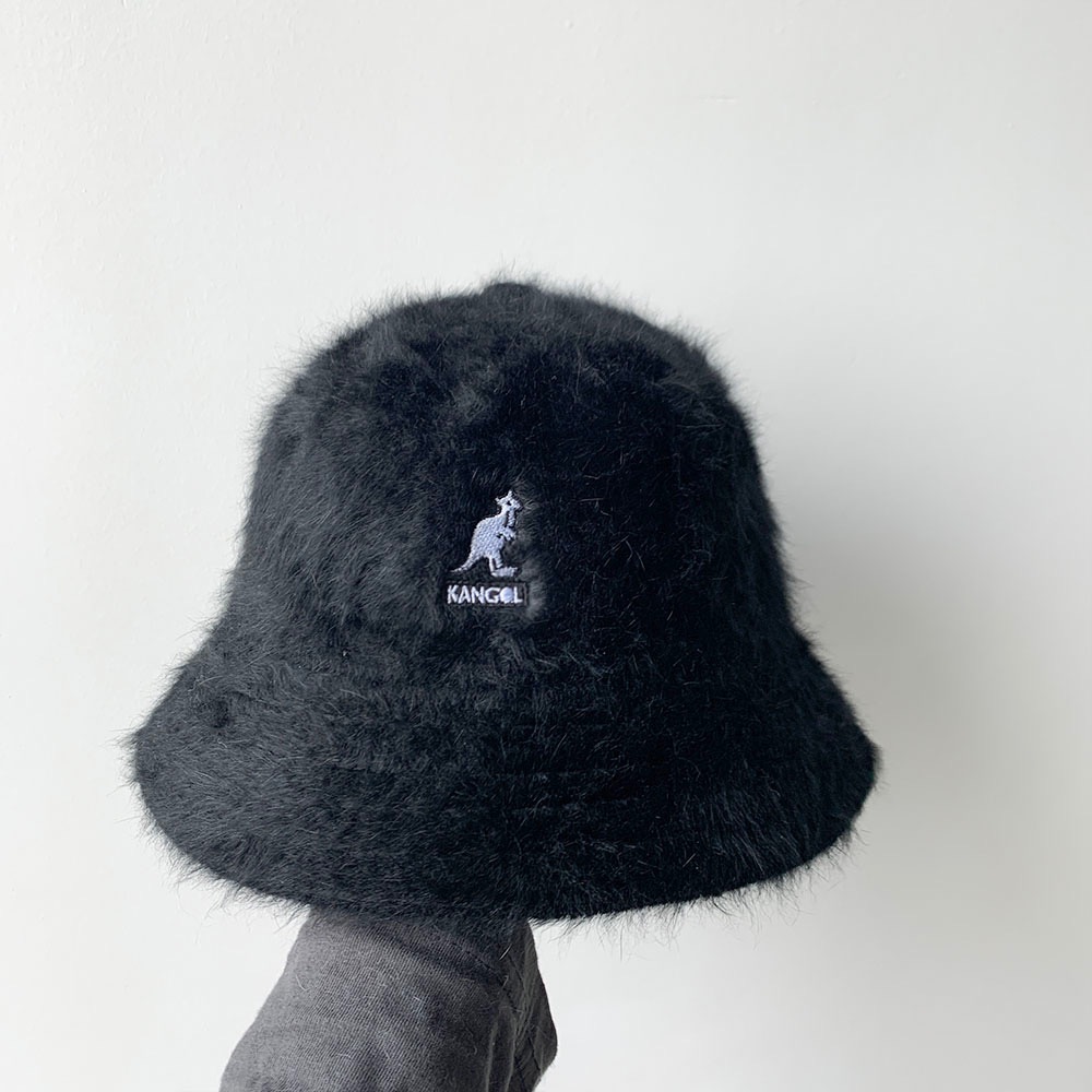 🐄KANGOL 兔毛鐘型帽（黑色）🐄