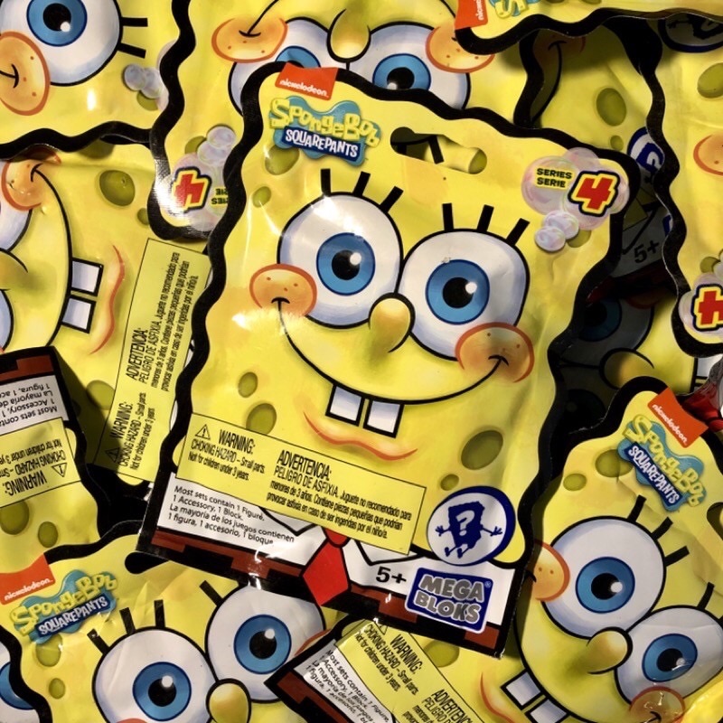 ✨海綿寶寶限定樂高公仔盲抽包✨