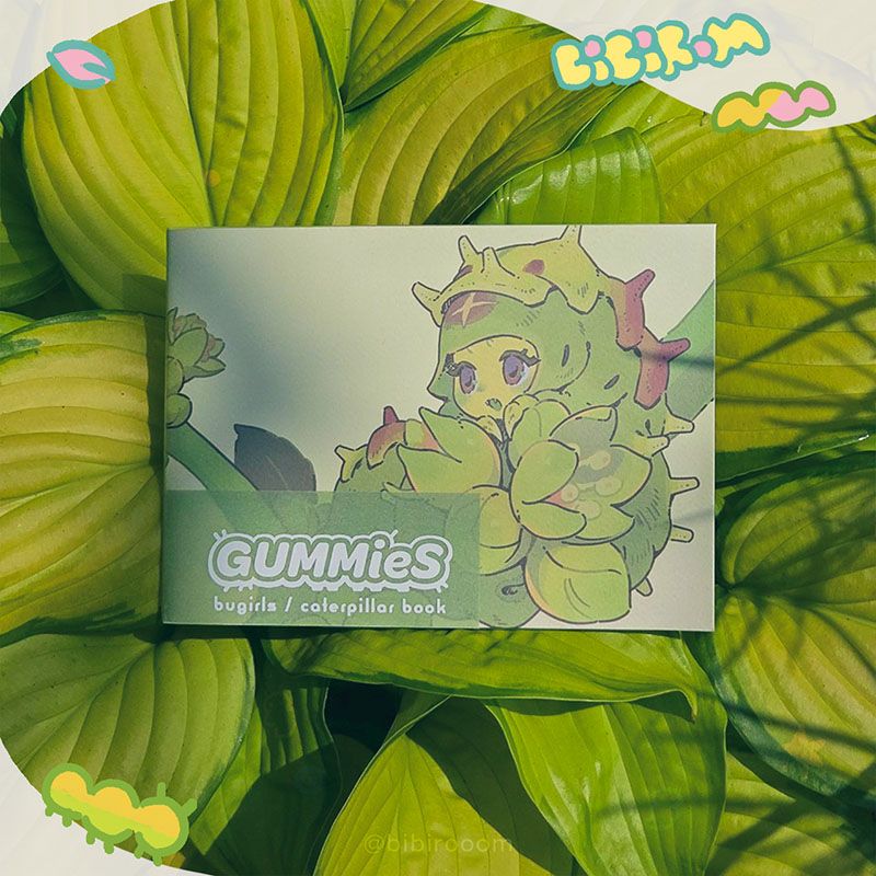 GUMMieS bugirls / caterpillar book 昆蟲少女插畫集2
