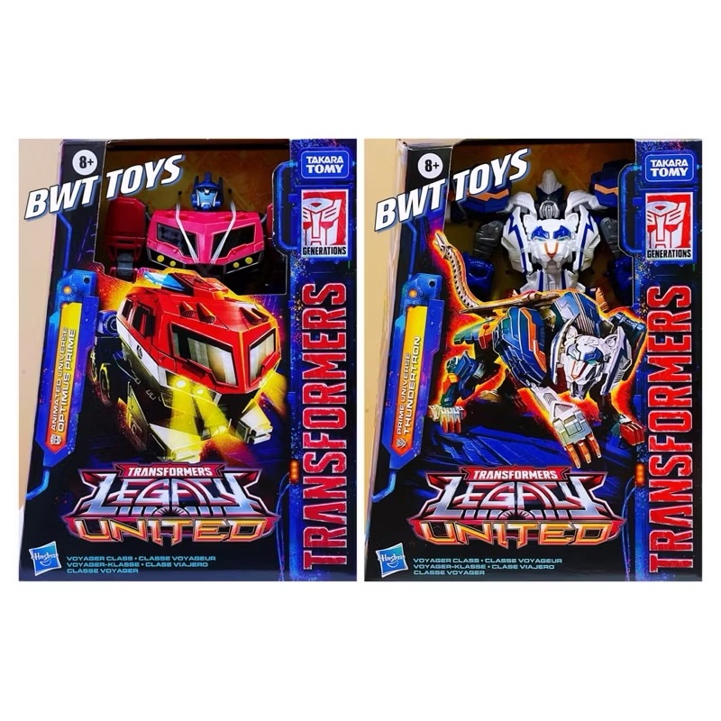變形金剛 LEGACY 傳承系列：團結 W1 代理美版 Voyager級 TFA 動畫柯博文➕雷獅 全新現貨