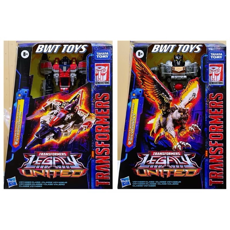 變形金剛 LEGACY 傳承系列：團結 W2 代理美版 Voyager級 天王星➕銀箭 全新現貨
