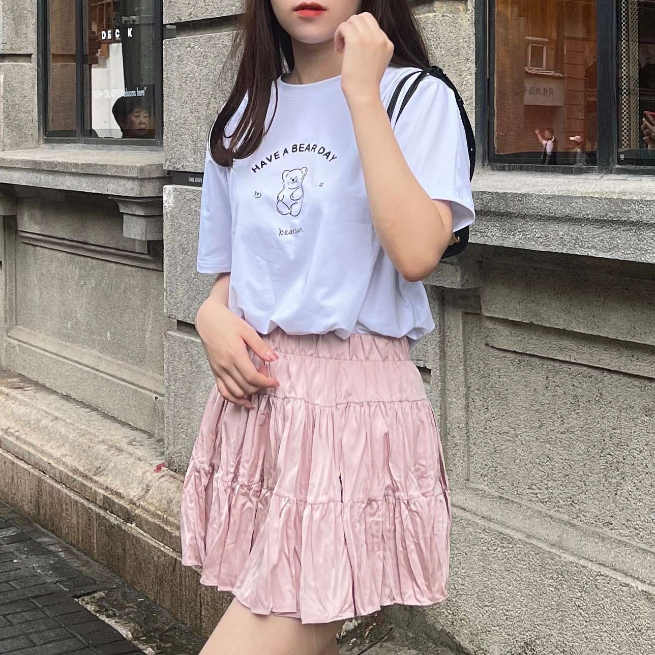 出清優惠 bearsun 品牌設計 小熊T恤 上衣 純棉材質 版型設計 簡約質感風