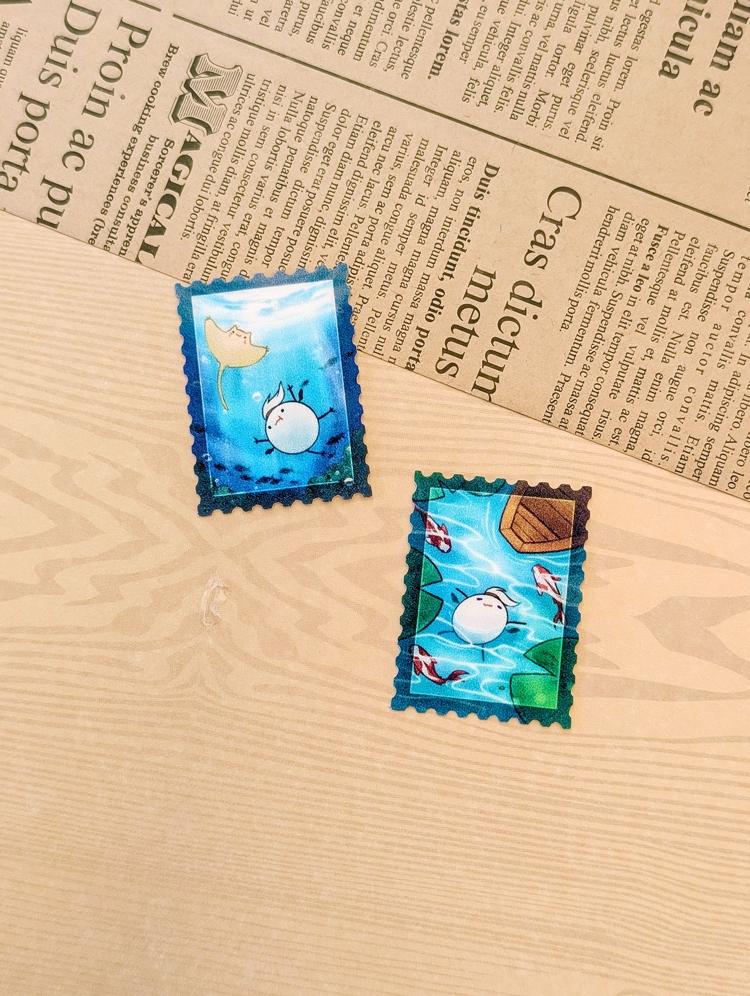 郵票貼紙