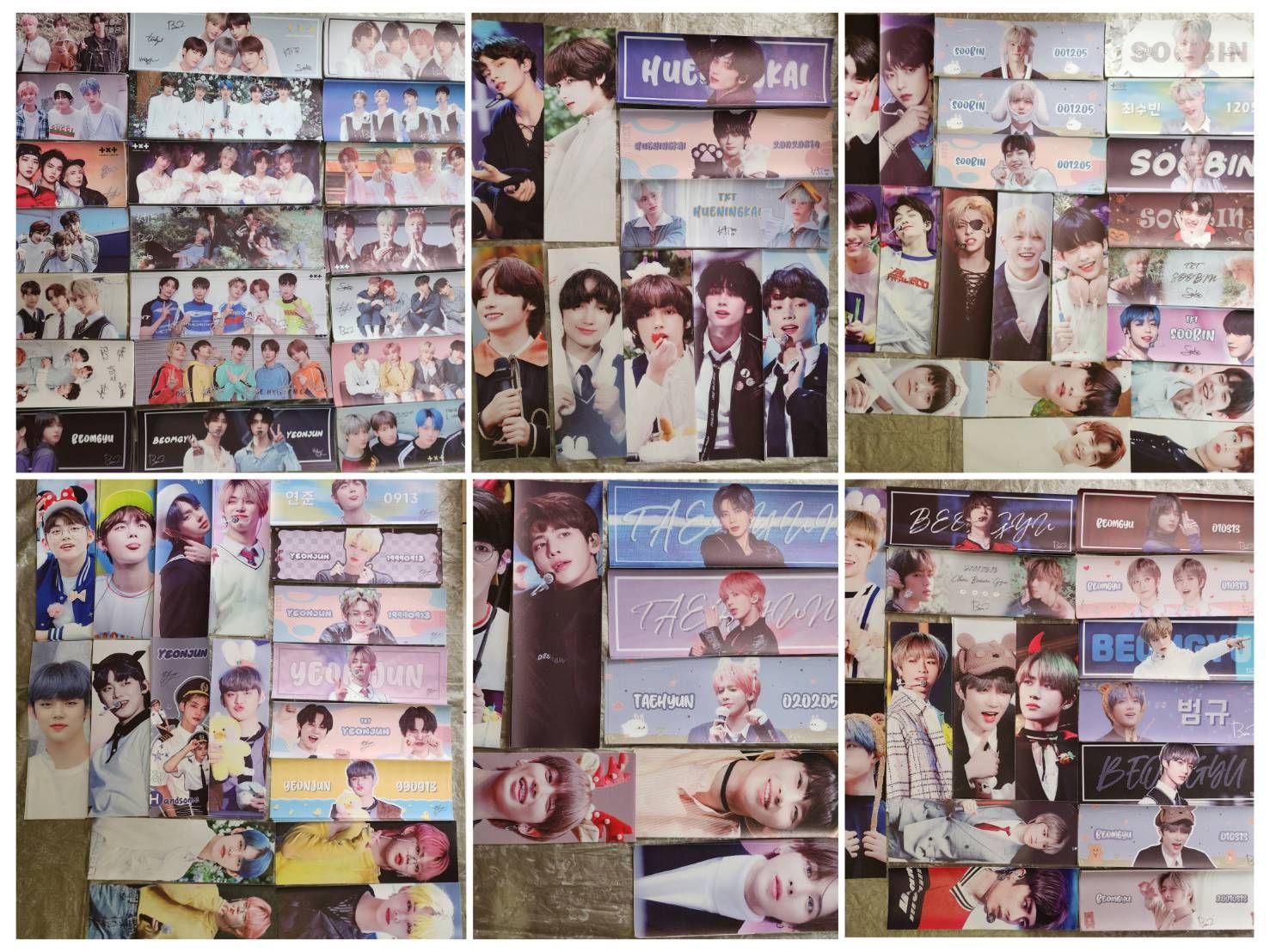 TXT 周邊 禮包 票根 鑰匙圈 透扇 手幅