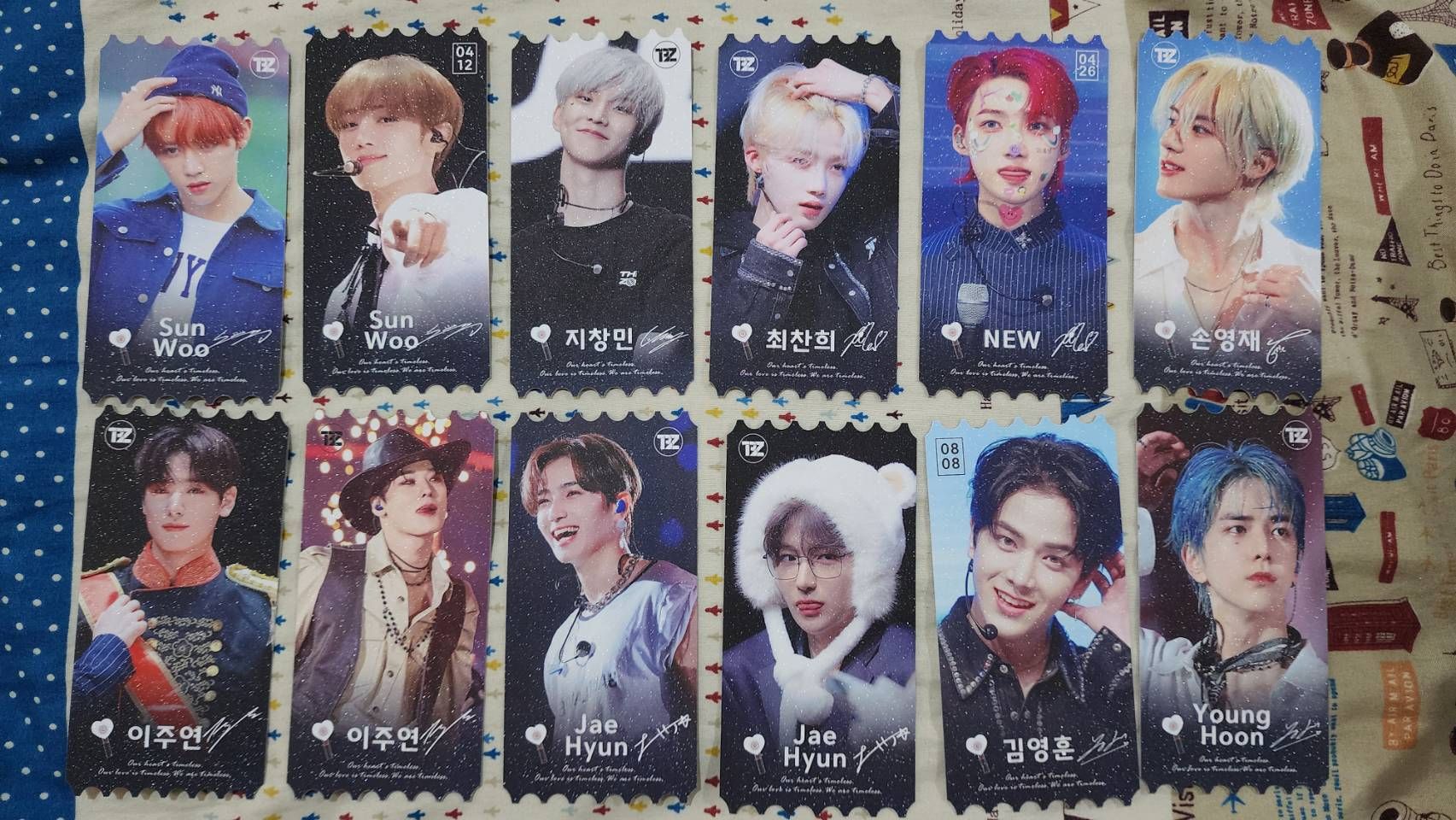 THE BOYZ 周邊 透扇 手幅 禮包 票根