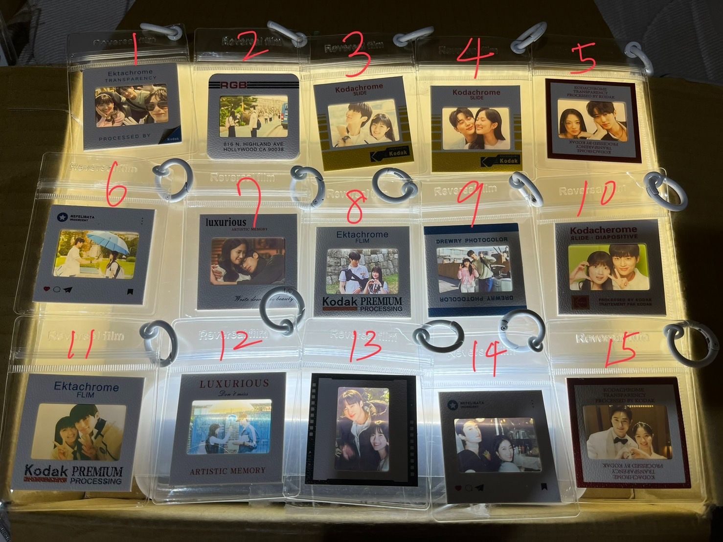 背著善宰跑 膠片鑰匙圈