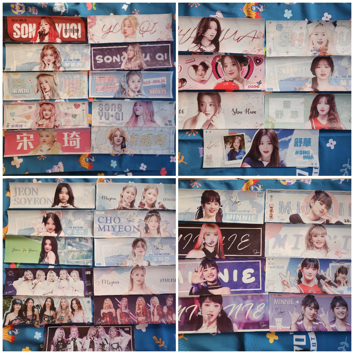 （G）I-DLE 不織布手幅（下單可以備註號碼）