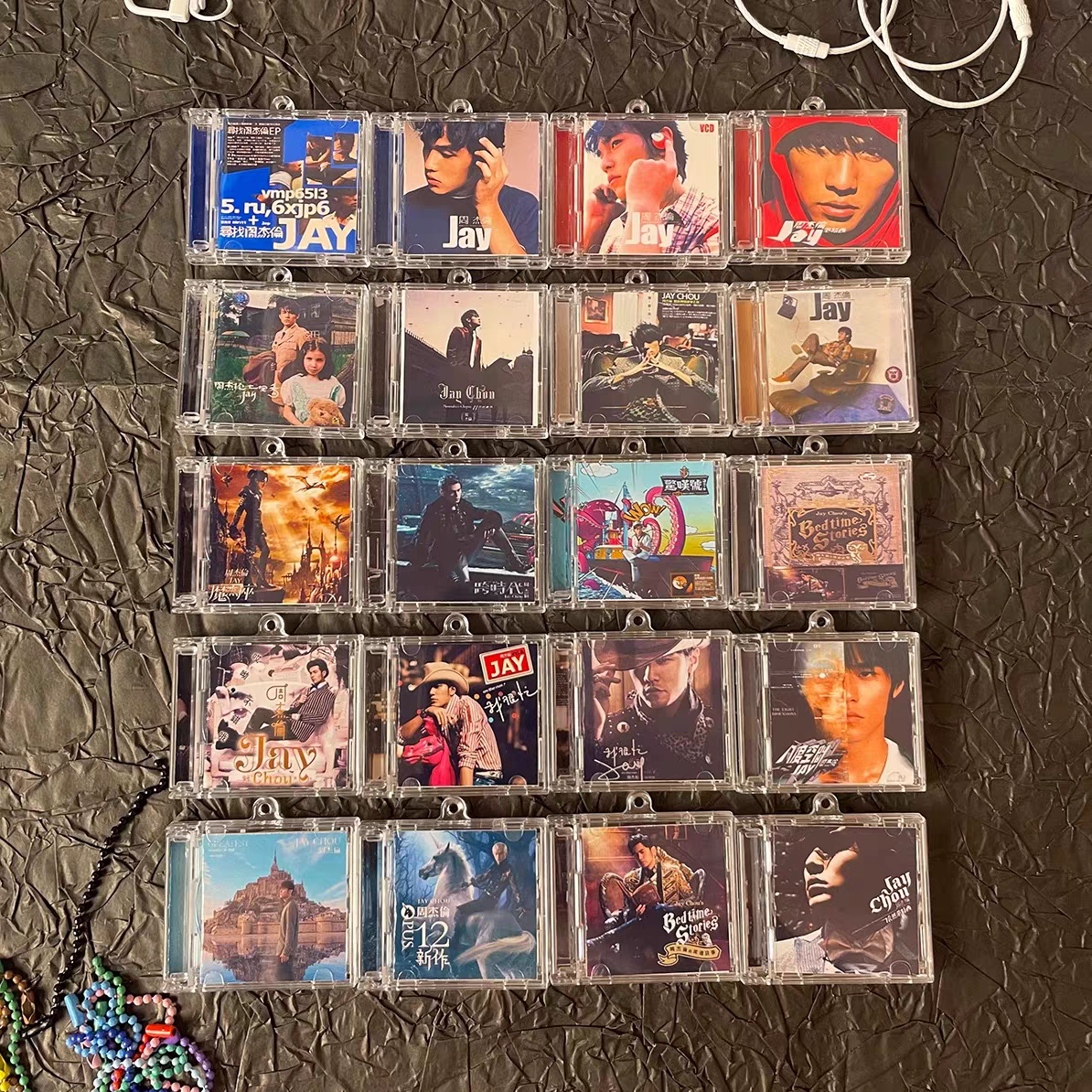 周杰倫 NFC智能小CD鑰匙圈