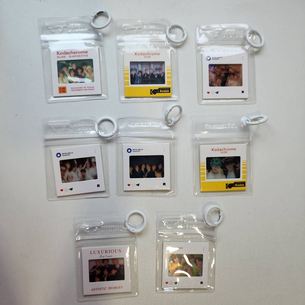 BTS 膠片鑰匙圈 團體 泰亨