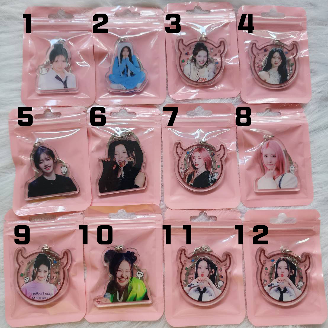 BABYMONSTER 鑰匙圈