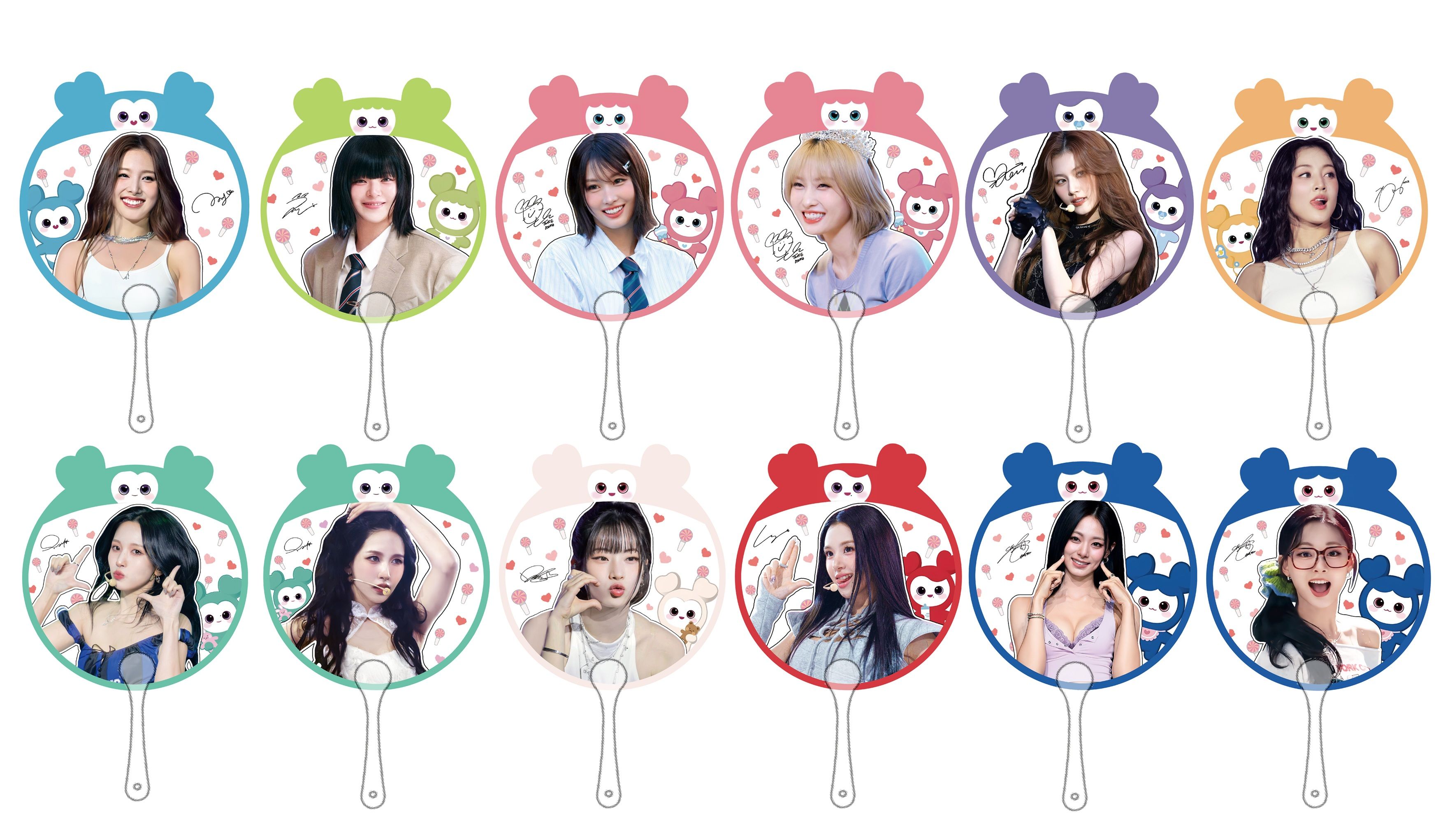 TWICE 透扇 鑰匙圈