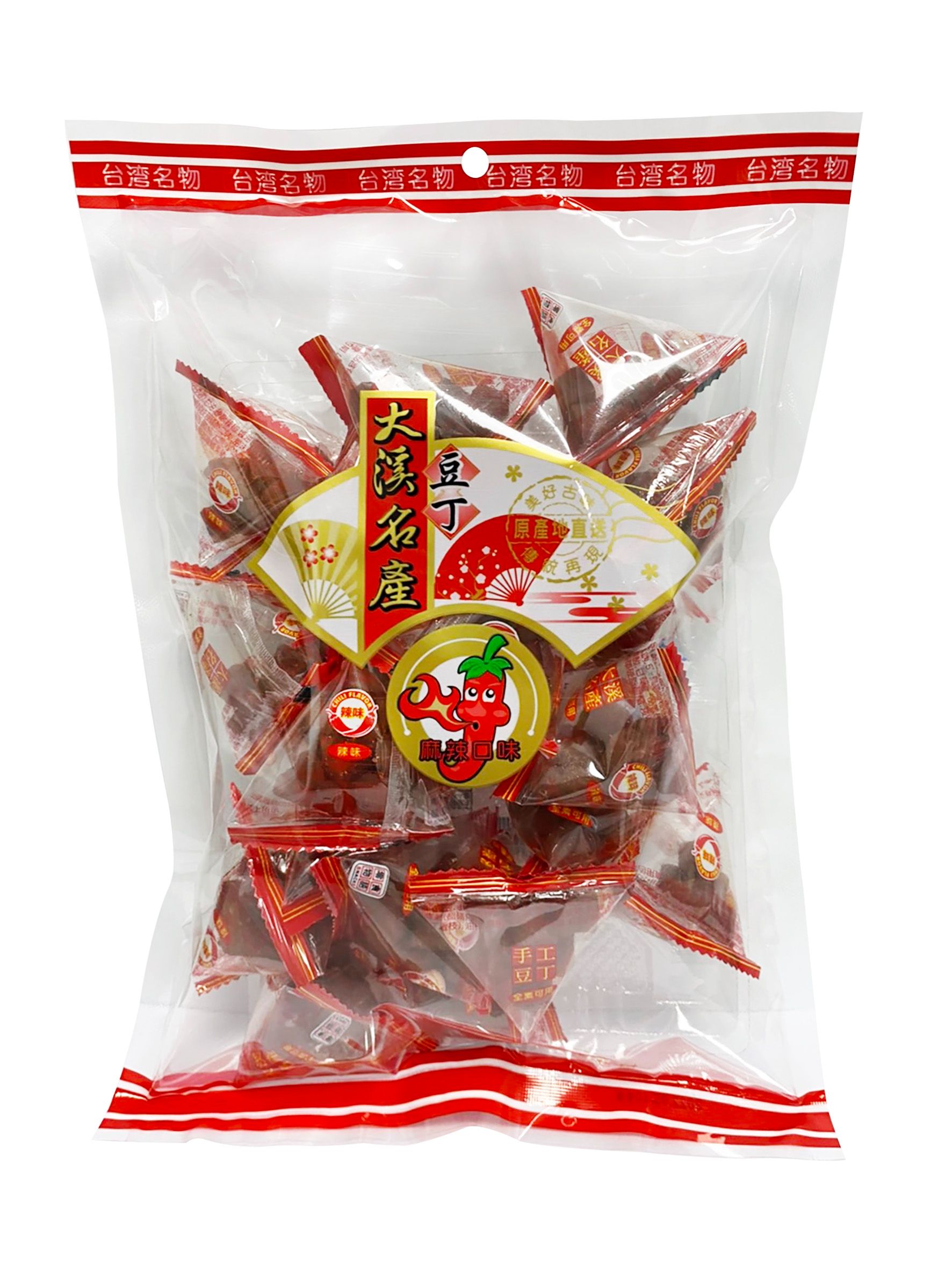 台灣名物 大溪麻辣手工豆丁 210g