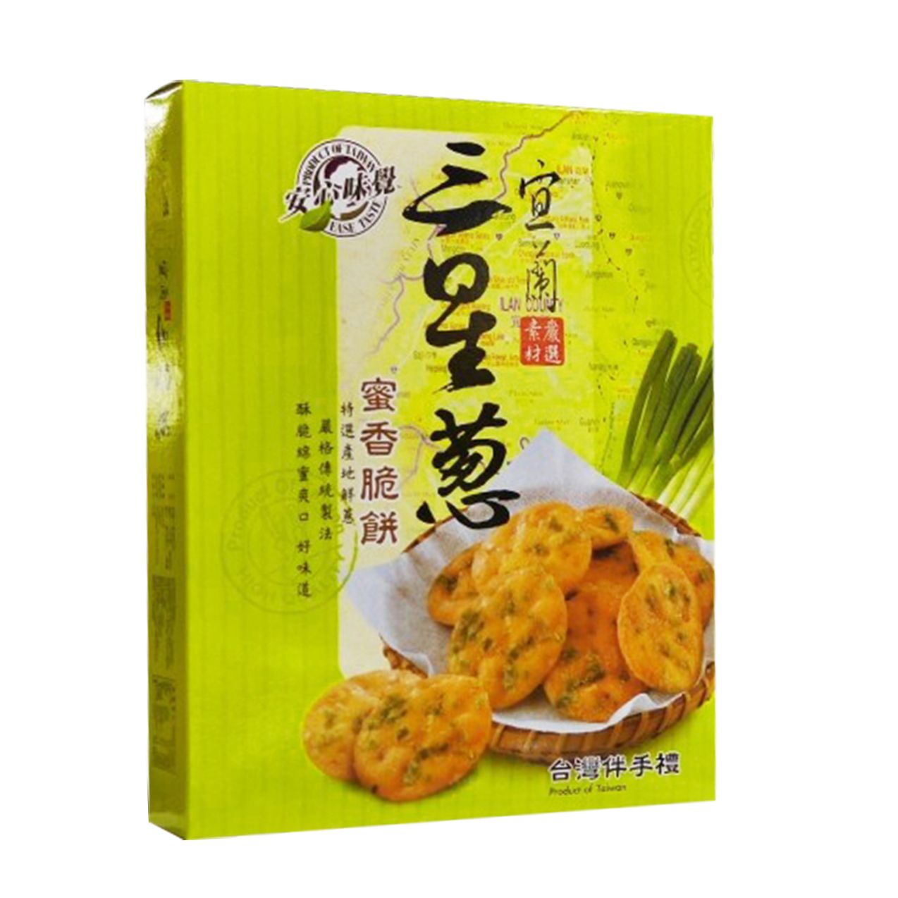 安心味覺 三星蔥脆餅 300g