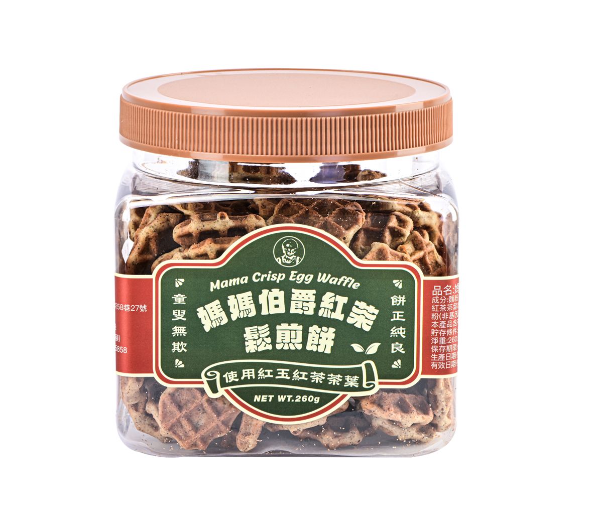 媽媽伯爵紅茶鬆煎餅_罐裝260g