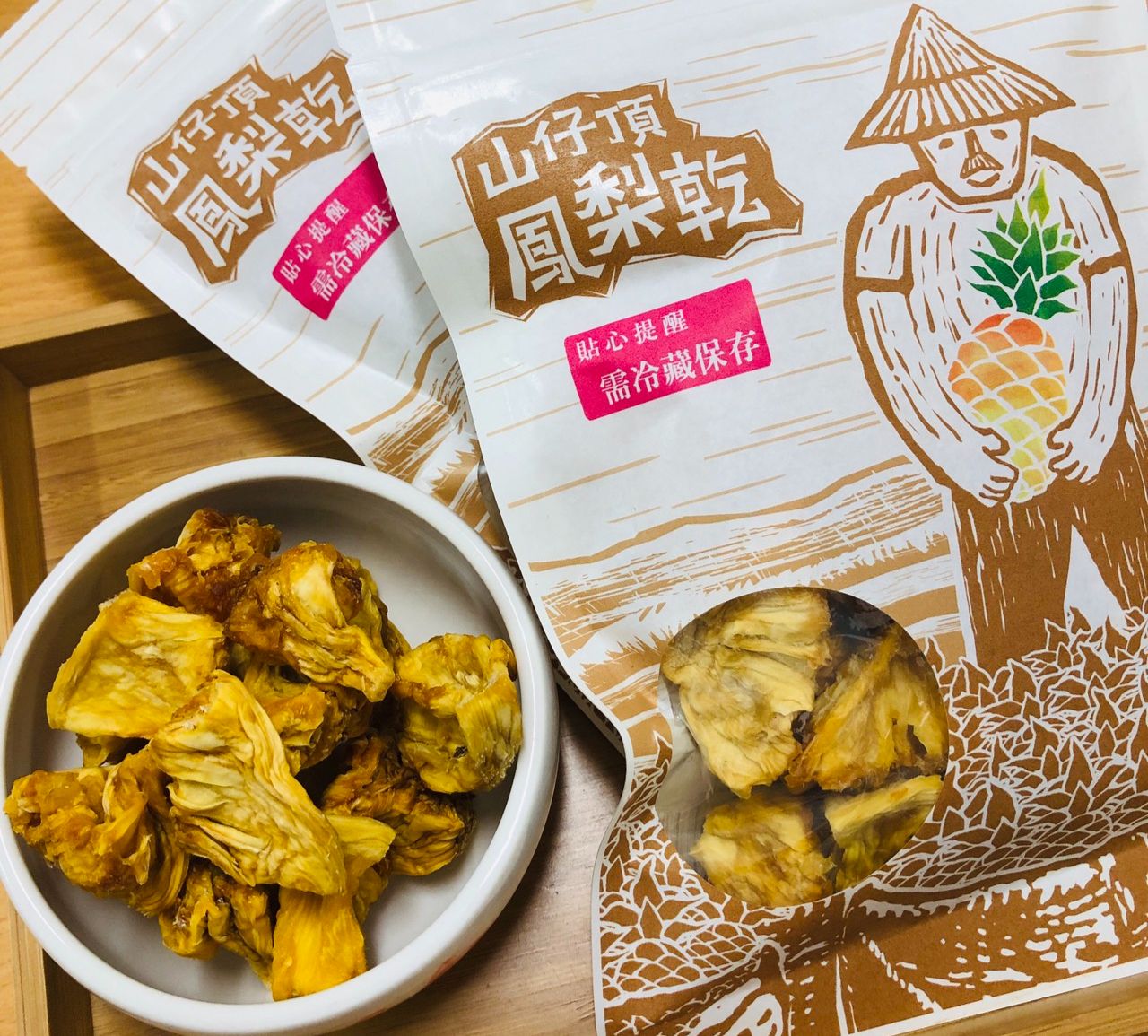【山上區農會】鳳梨乾 無添加糖 鮮果乾100g