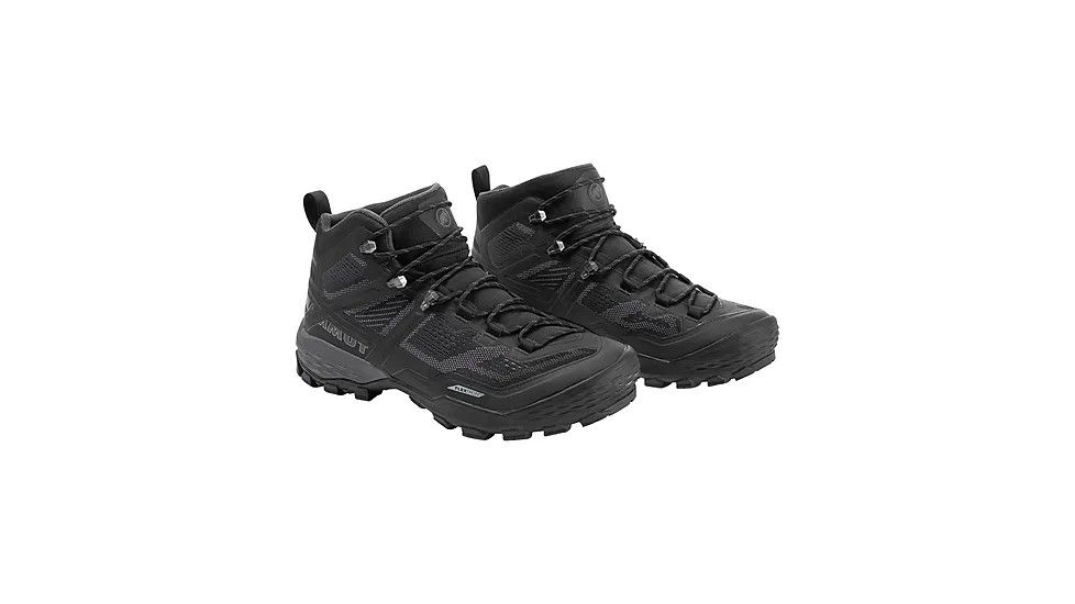 Mammut Ducan Mid GTX 防水中筒登山鞋/長毛象登山鞋 男 黑/鈦金灰