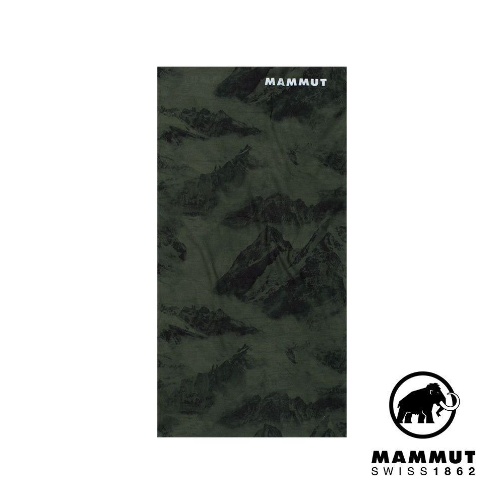 Mammut PEAKS NECK GAITER 長毛象 脖圍 綠 山景
