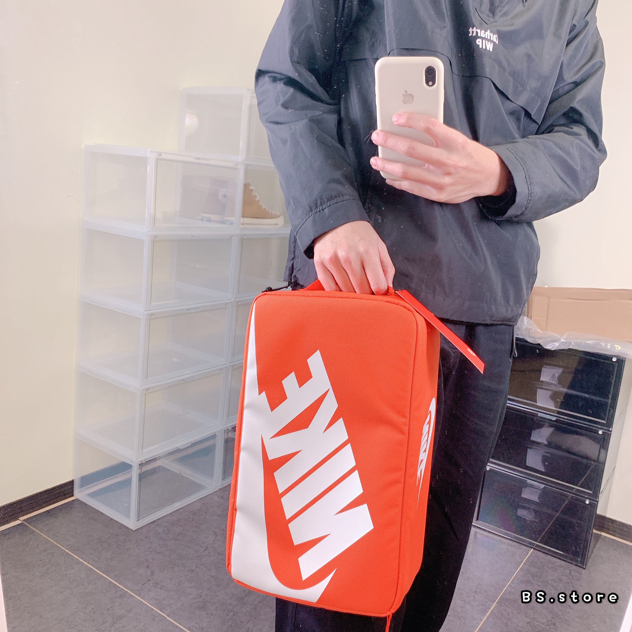 Nike Shoe Box 鞋盒手提袋 收納袋 BA6149-810