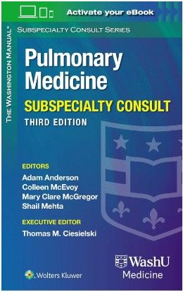 The Washington Manual Pulmonary Medicine Subspecialty Consul