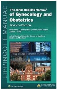 The John Hopkins Manual of Gynecology and Obstetrics501-4001