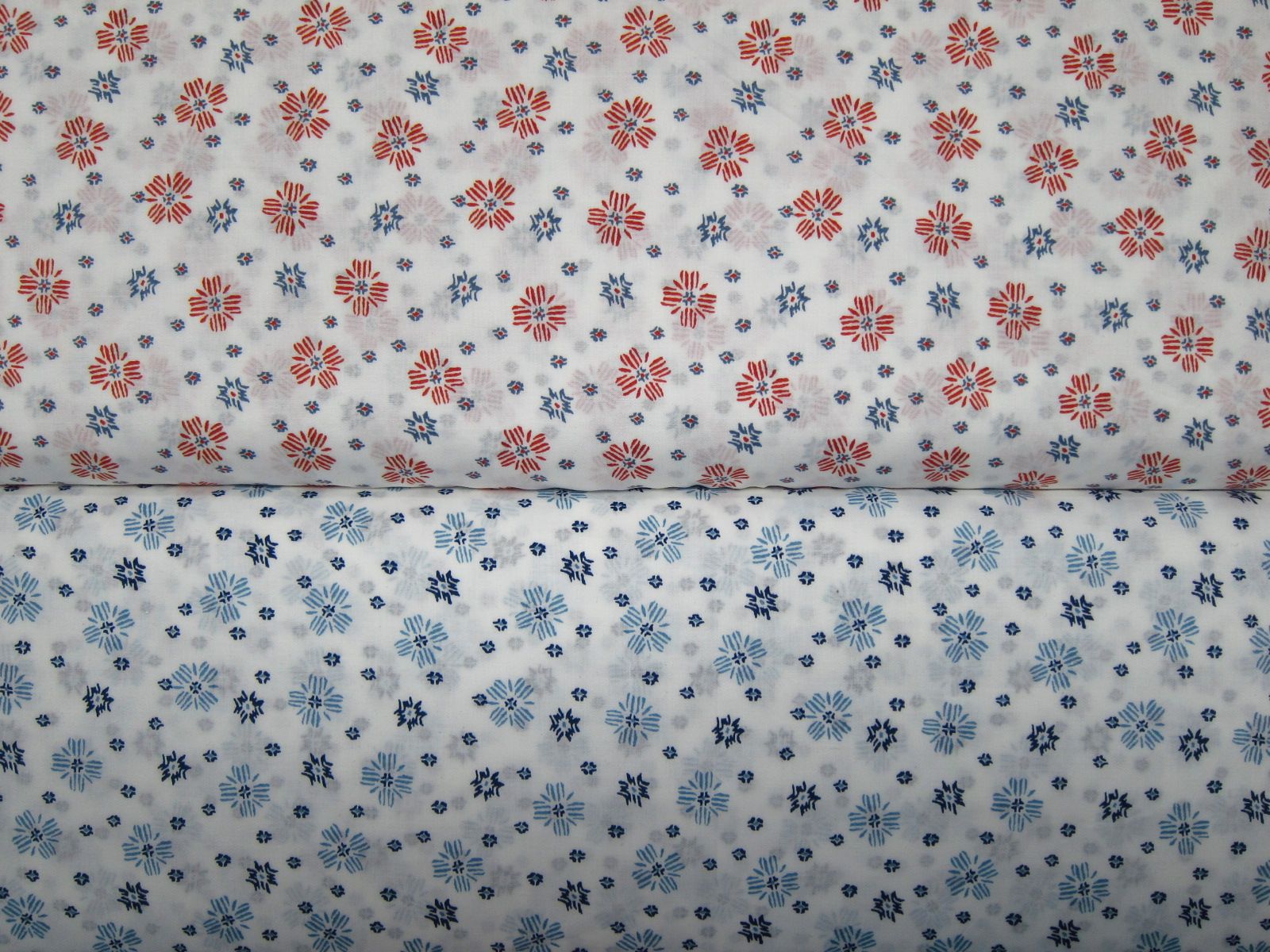 日本進口極度舒適輕柔60支薄綿布-打上煙花-紅、藍-100%純綿、日本製造