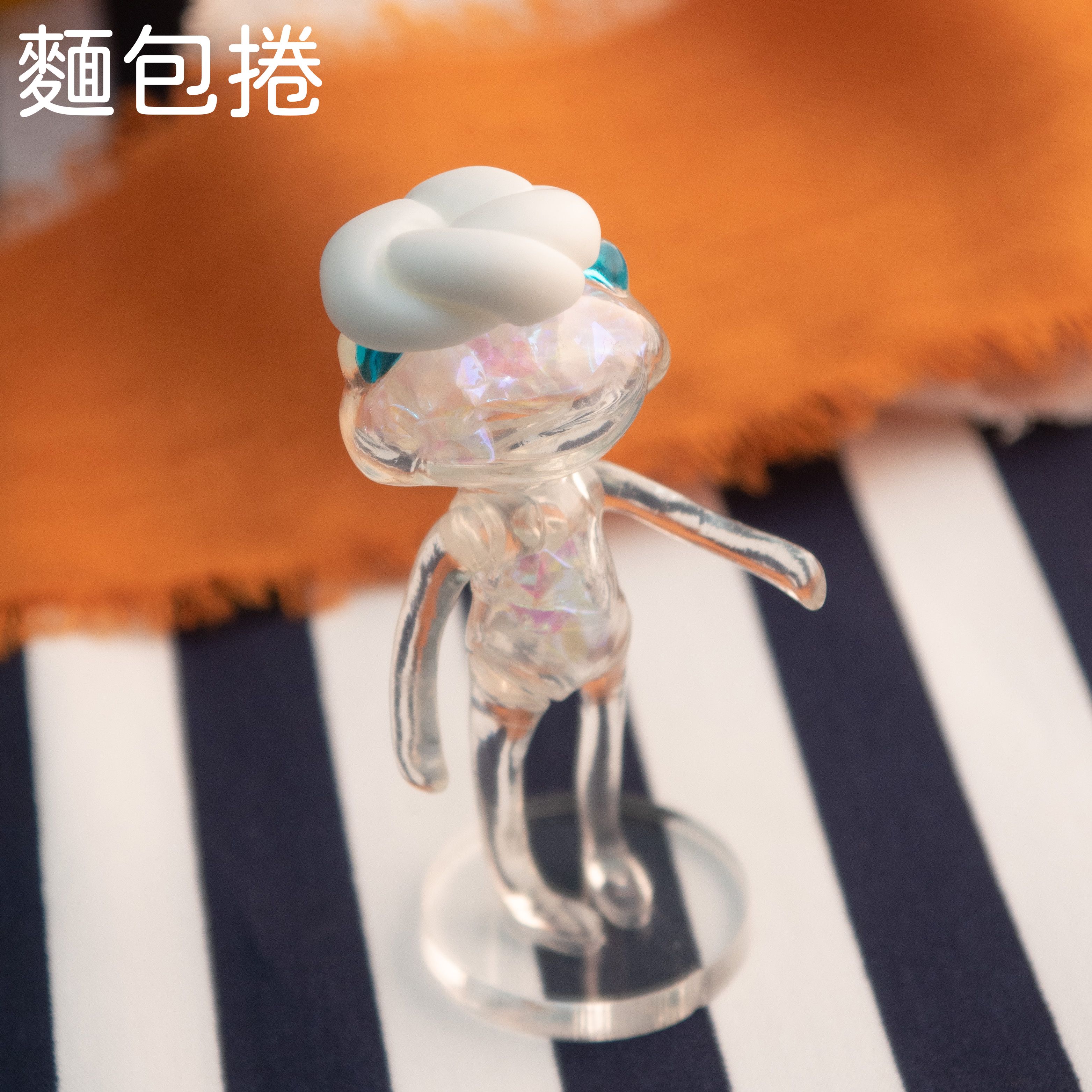 Wonder frog（Fortune wanda friend）用樹脂頭飾
